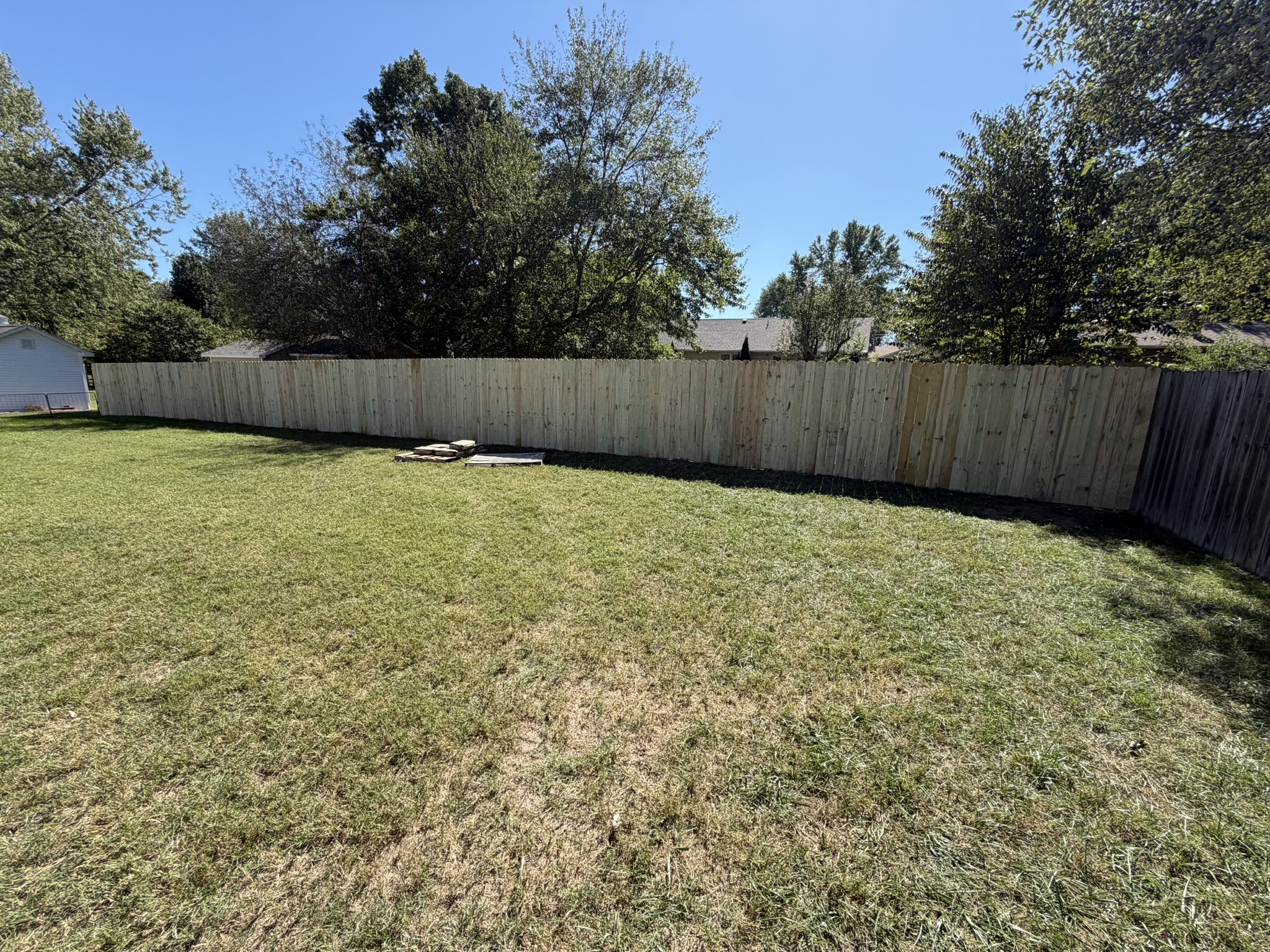 Wood Privacy Fence in Lebanon, MO — photo 1 of 16
